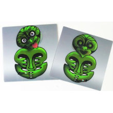 2015 Cute Green 3D PVC Fridge Magnet